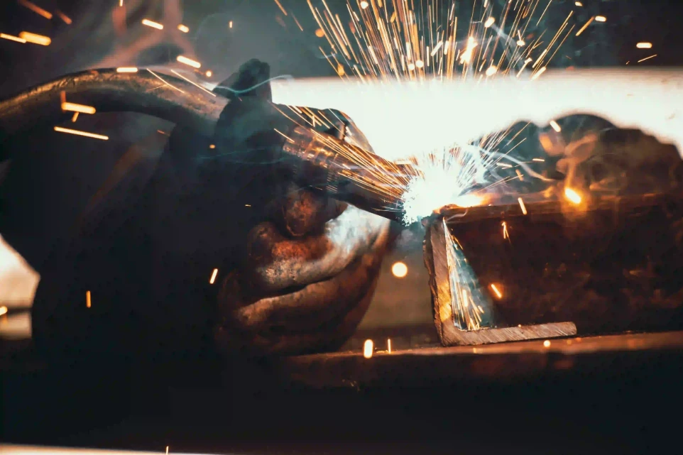 Metal fabrication work performed by experienced welding technicians